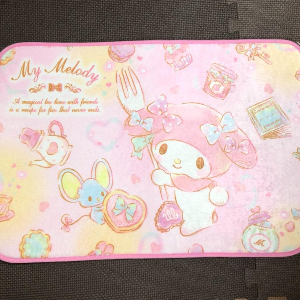 Sanrio My Melody Flannel Floor Mat
